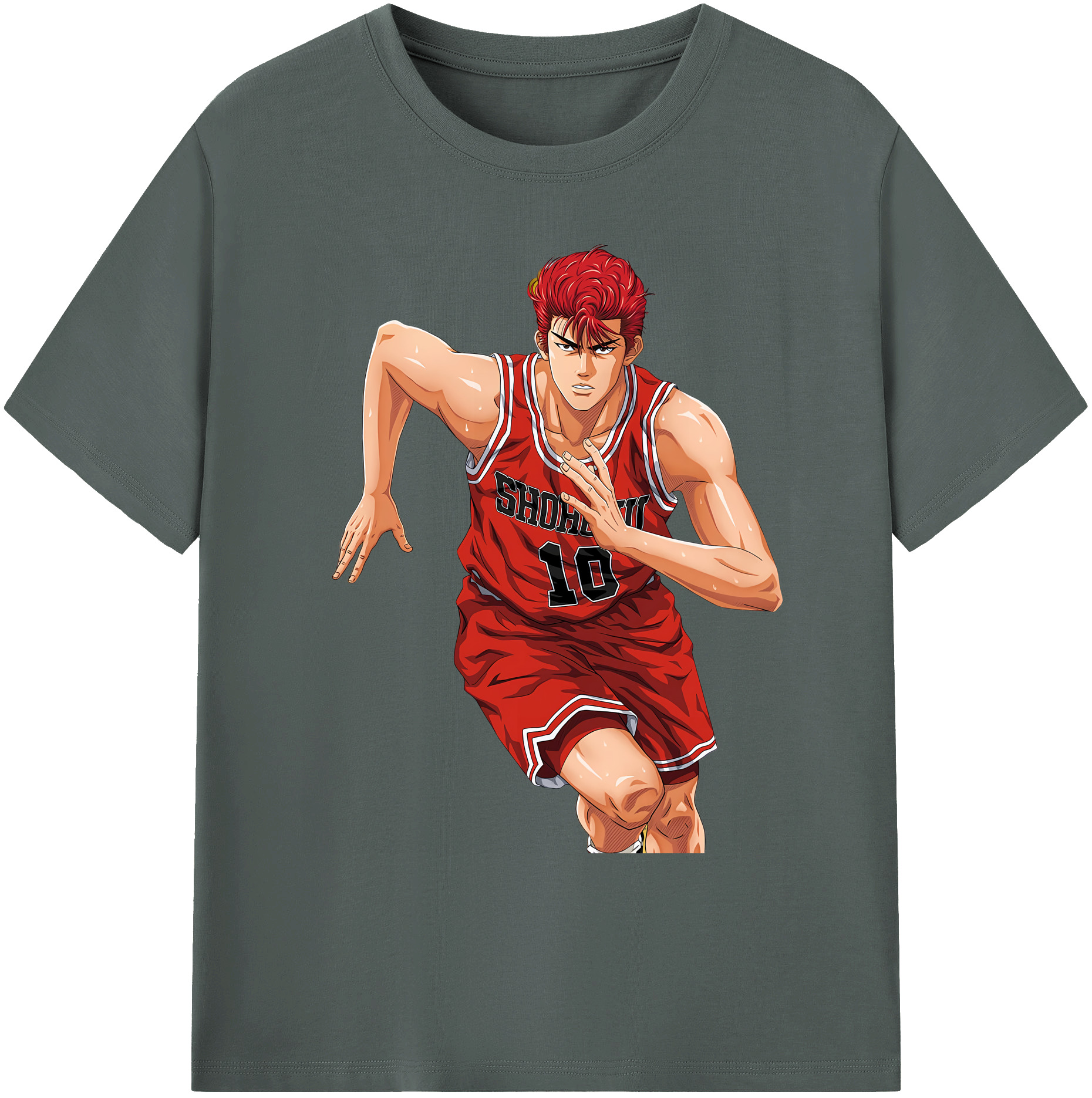 （画像用） SLAM DUNK／スラムダンク 綿100％ メンズ半袖Tシャツ｜肌触りやわらか＆通気性